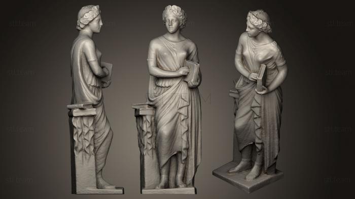 Статуи античные и исторические Каллиопи